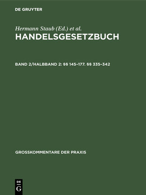 cover image of §§ 145–177. §§ 335–342